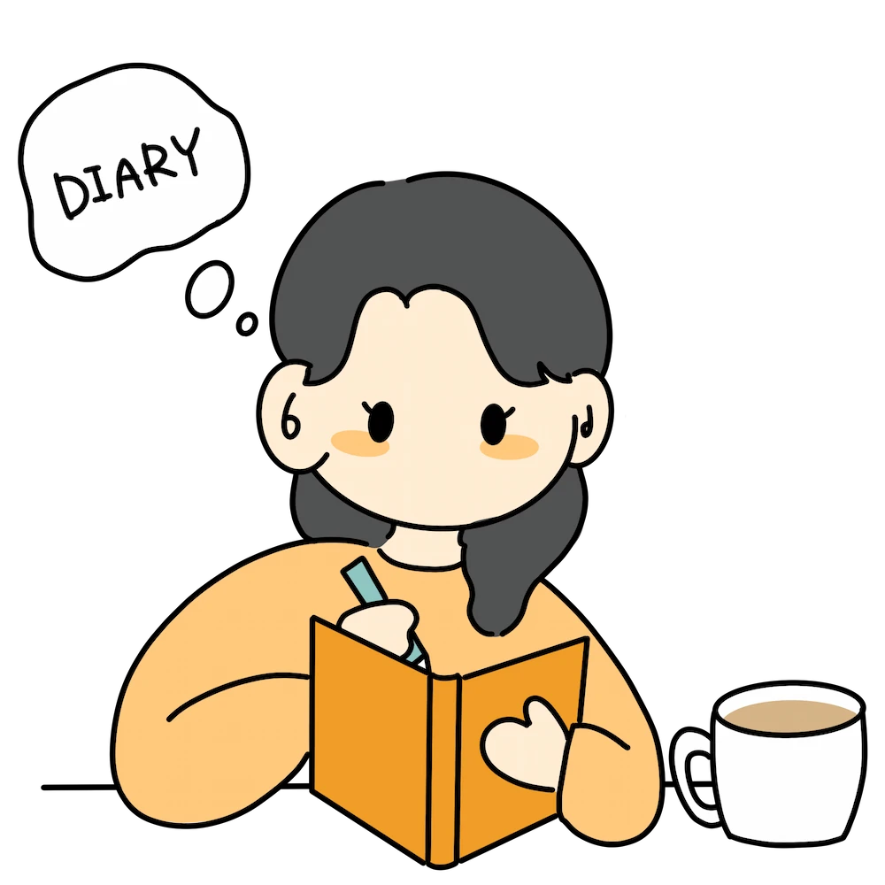 Write a diary 英語で日記を書く
