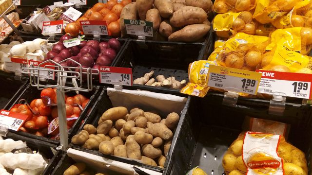 ドイツのスーパーマーケット