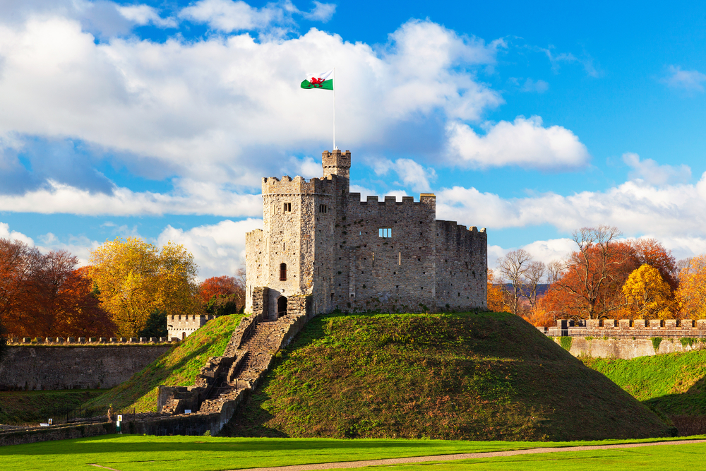 イギリスのカーディフ城