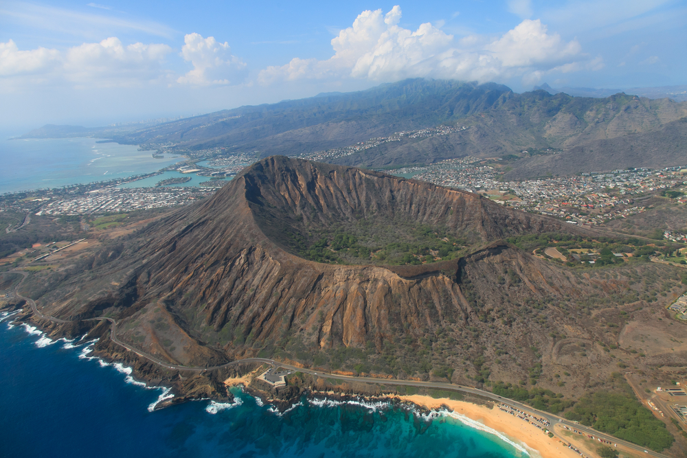 アメリカ ハワイ オアフ島 ダイヤモンドヘッド