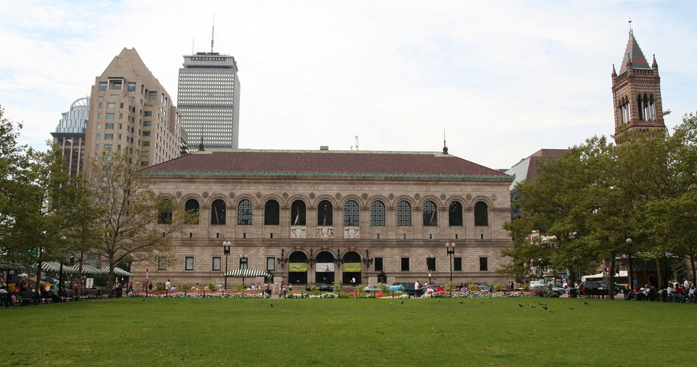 アメリカ ボストン公立図書館