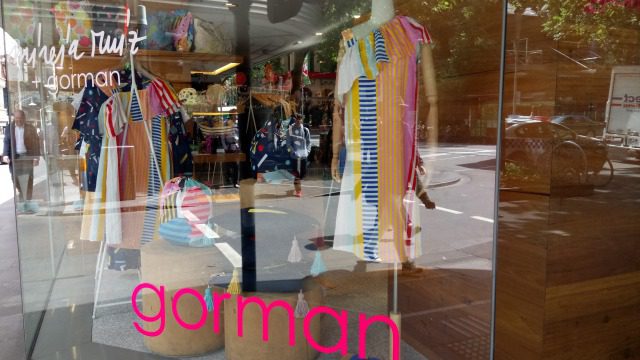 メルボルンのブランド服 gorman