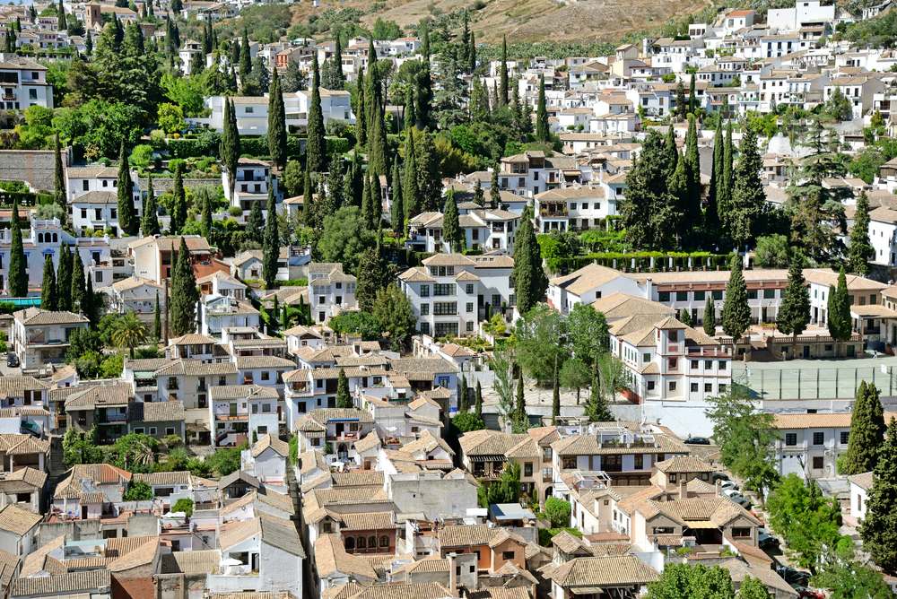 スペイン グラナダのアルバイシン地区