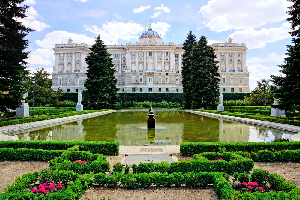 スペインのマドリード王宮