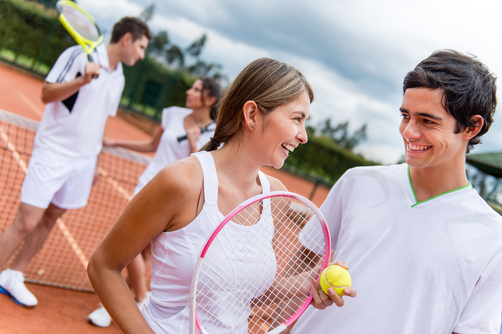 スポーツ留学でテニス体験