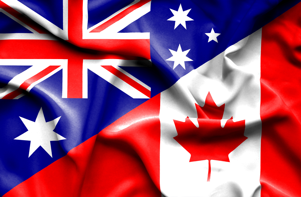 オーストラリアとカナダ