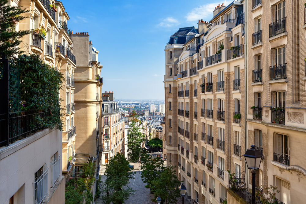 パリのアパート