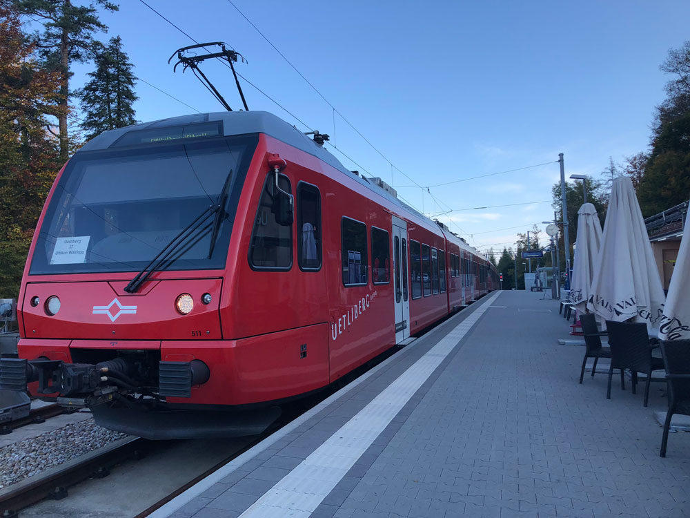 スイス チューリッヒの電車