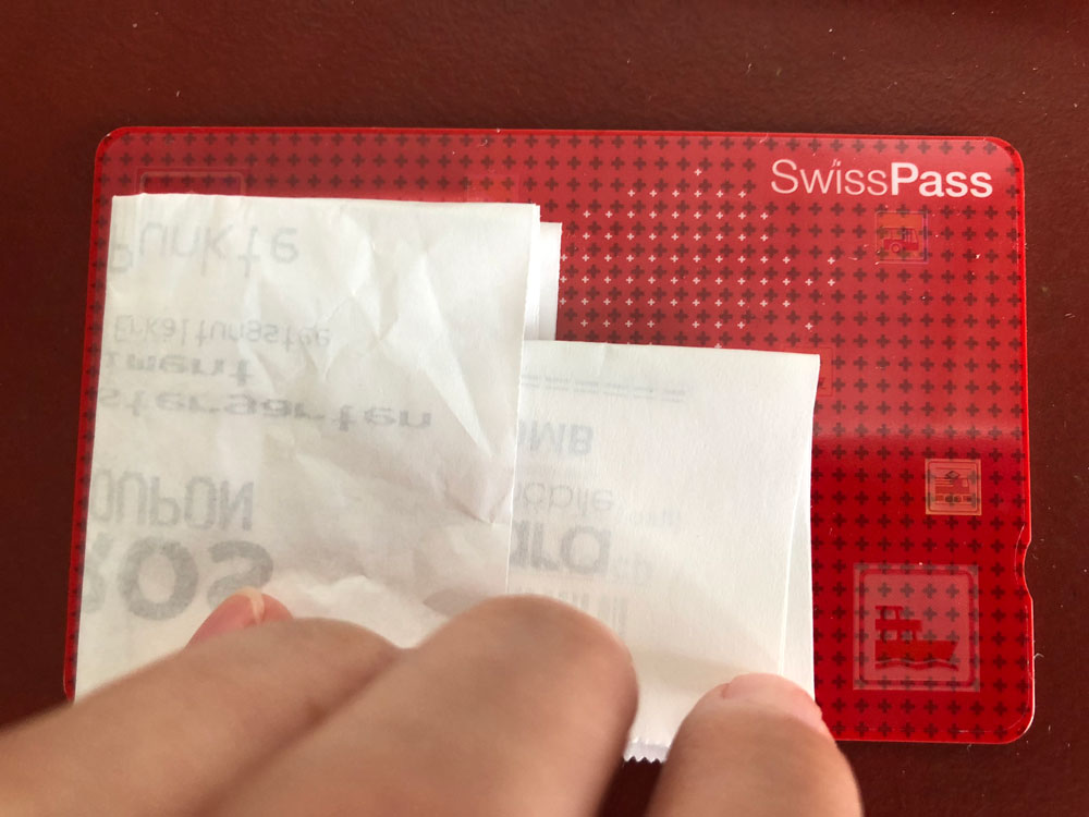 スイスの定期券