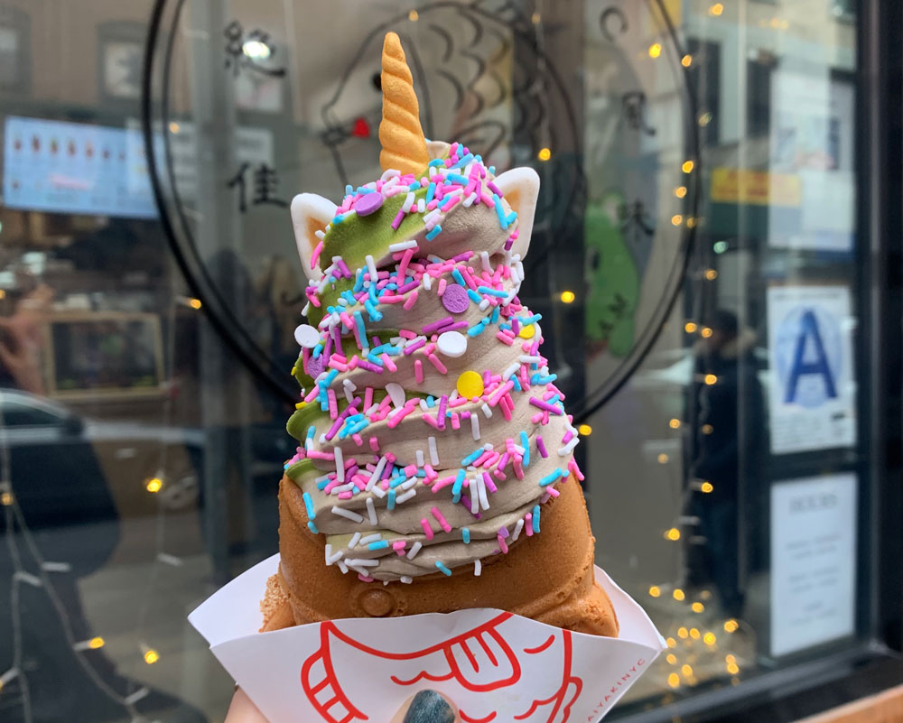 ニューヨーク発祥のタイ焼きアイスクリーム